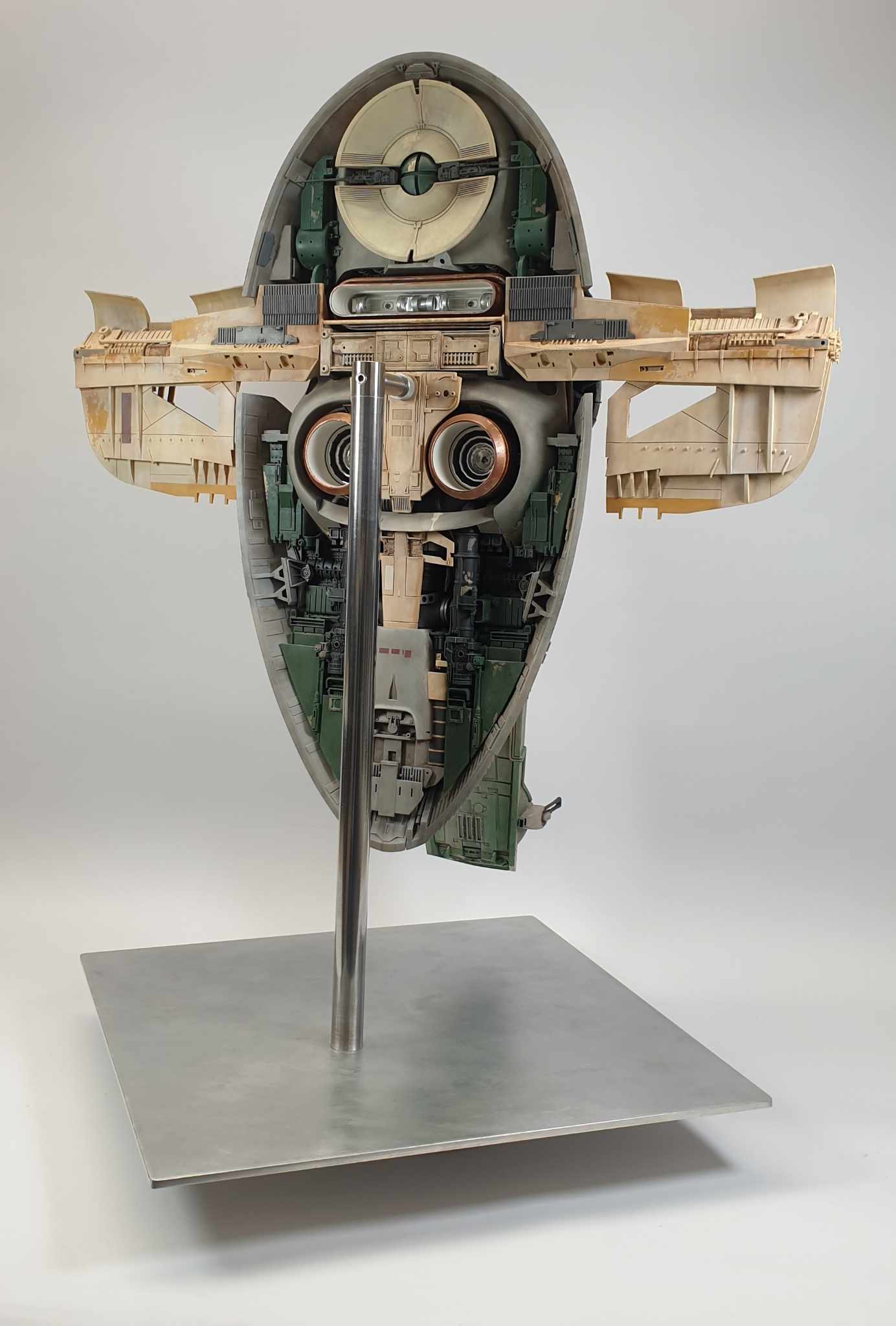 FULL DETAILED REVIEW] Bandai x Star Wars 1/144 SLAVE I with