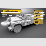 1/6 scale series 2 SAS Land rover - Image 1