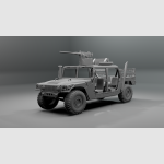 1/6 scale SF Humvee - Image 2