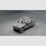 1/6 scale SF Humvee - Image 3