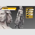 1/4 scale Ellen Ripley figure - Image 1