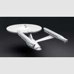 Star Trek Refit Enterprise Studio scale model (with lighting kit) - custom made - Image 10