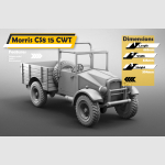 1/6 scale British WWII Morris CS8 15 CWT truck - Image 1