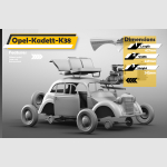 1/6 scale German WWII Opel Kadett staff Car - Image 1
