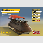 Khetanna - Jabba's Sail Barge - Large scale model - Image 1