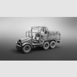 1/6 scale British WWII Morris Commercial CDSW 30 cwt 6x4 Artillery tractor - Image 2