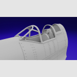 1/6 scale WWII British Spitfire cockpit diorama - Image 5