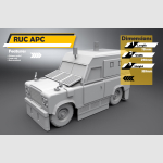 1/6 scale Land Rover RUC APC - Image 1