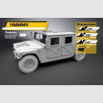 1/6 scale HMMMV - Image 1