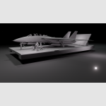 1/32 scale Aircraft Carrier deck diorama-custom made - Image 10