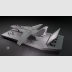 1/32 scale Aircraft Carrier deck diorama-custom made - Image 3