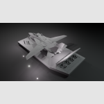 1/32 scale Aircraft Carrier deck diorama-custom made - Image 4