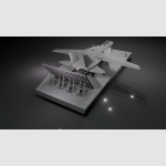 1/32 scale Aircraft Carrier deck diorama-custom made - Image 5