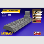 1/32 scale Viper launch tube/ display stand with lighting-custom made - Image 1