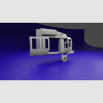 1/6 scale Black Hawk fuselage diorama- custom made model - Image 4