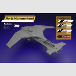 1/24 scale Sa-43 Hammerhead custom made model - Image 1