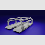 1/24 scale Space 1999 Eagle Laser Tank transported pod- custom made - Image 3
