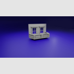 1/6 scale Balcony diorama - custom made - Image 3