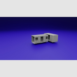 1/6 scale Modular ISO container custom made model - Image 3