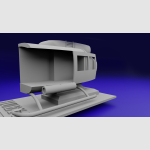 1/6 scale Bell UH-1 Vietnam Huey cargo cabin diorama custom scaled model - Image 5