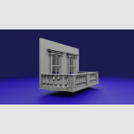 1/6 scale Balcony diorama - custom made - Image 6