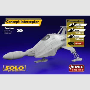 1/6 scale S.H.A.D.O Interceptor (concept)- custom  made model