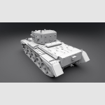 1.6 scale British WWII Cromwell tank  custom made model - Image 2