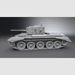 1.6 scale British WWII Cromwell tank  custom made model - Image 3