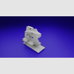 1/6 scale Merlin Mk4 Helicopter fuselage diorama custom made - Image 6